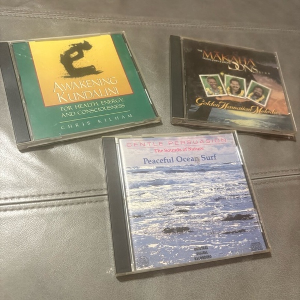CD Collection: Awakening Kundalini, Makaha Sons, Peaceful Ocean Surf